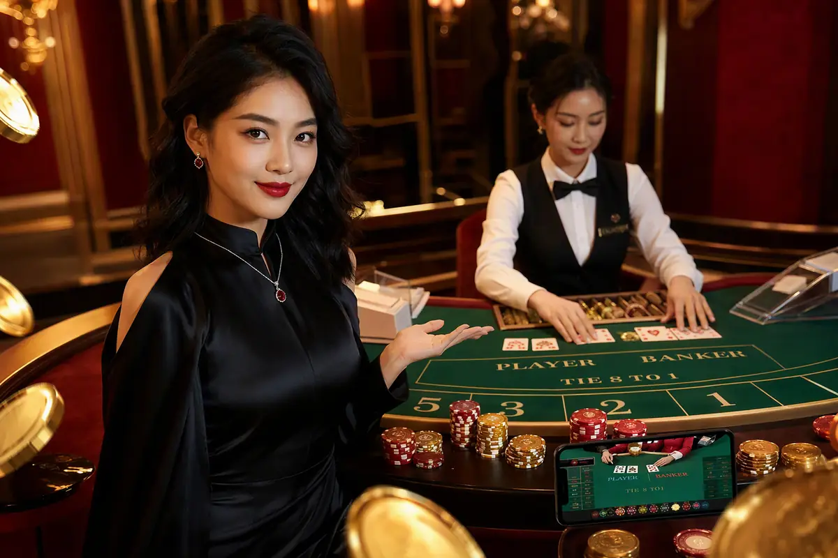 59p ငွေသွင်းပြီး Baccarat စတင်ကစားခြင်း